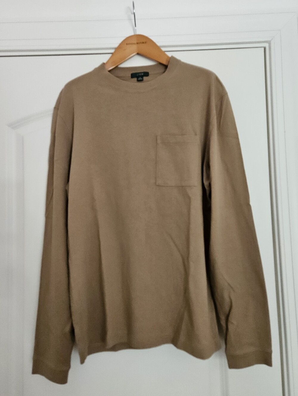 Long Sleeve  Cotton Pocket T-shirt. J. Crew. Small